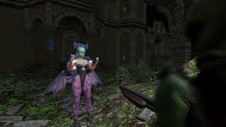 SFM Doomguy vs Spirit-possessed Morrigan