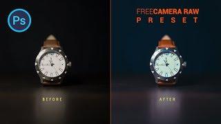 Product Photography Photoshop Camera RAW Preset Free