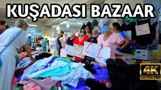 KUŞADASI BAZAAR TÜRKIYE  WEDNESDAY MARKET  17 July 2024  4k UHD 60fps