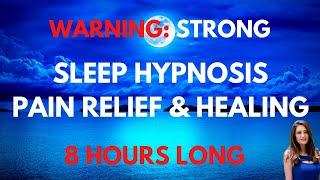 8-Hour Hypnosis for Pain Relief and Full Body Relaxation Black Screen