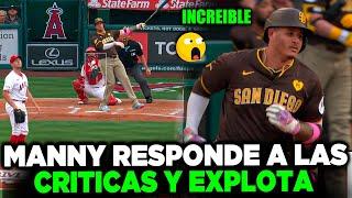 Manny Machado Explota En Furia Y Responde A Las Criticas Con Salvaje Jonron Y Perreo En MLB