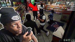 GTA Mzansi online FIVEM - robbing our first store ft @giftmanando