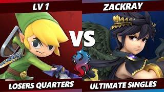 Kowloon Kagaribi TOP 8 - Lv.1 Toon Link Vs. zackray Pit Dark Pit ROB Smash Ultimate - SSBU