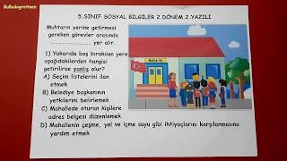 5.sınıf sosyal bilgiler 2.dönem 2.yazılı  @Bulbulogretmen  #sosyal #5sınıf #sosyalbilgiler #keşfet