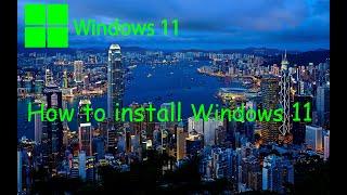 Install Windows 11 without TPM 2.0  and Secure Boot Tutorial