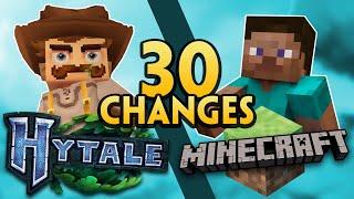 30 HUGE Differences between Hytale and Minecraft  Hytale Development Circle