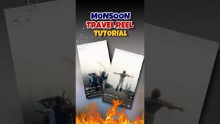 NEW REELS TRENDING MONSOON TRAVEL REELS VIDEO EDITING  MONSOON REELS TUTORIAL  REELS TUTORIAL