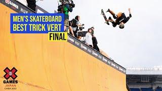 Skateboard Vert Best Trick FULL COMPETITION  X Games Japan 2023