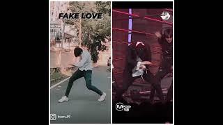 Fake Love Comparison Version  BTS INDIA  FAKE LOVE INDIA COVER  Taehyung  Jungkook 