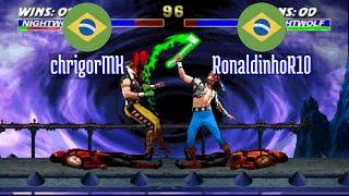 FT5 @umk3 chrigorMK BR vs RonaldinhoR10 BR Ultimate Mortal Kombat 3 Fightcade Aug 25