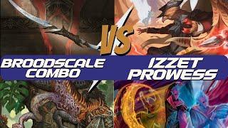 Broodscale Combo vs Izzet Prowess  Modern Paper Gameplay