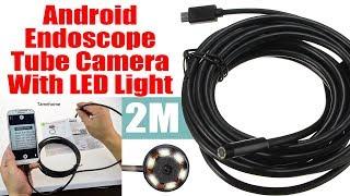 Endoscope Snake Camera I IP67 Waterproof I Flexible Inspection Borescope Camera For Android