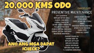 PCX160 - 20000KM ODO FULL MAINTENANCE PART 1