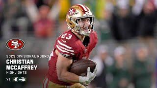 Christian McCaffreys best plays from 2-TD game  Divisional Round