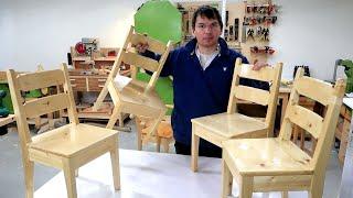 Building kids chairs