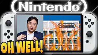 People are MAD at Nintendo again...