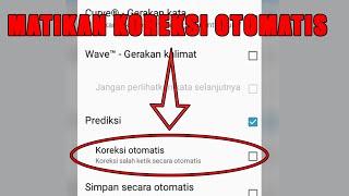 Cara Mematikan Koreksi Otomatis Saat Mengetik di HP VIVO