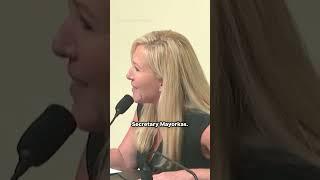 Marjorie Taylor Greene censored after calling Homeland Security Secretary Mayorkas a liar #Shorts