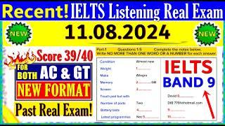 IELTS LISTENING PRACTICE TEST 2024 WITH ANSWERS  11.08.2024