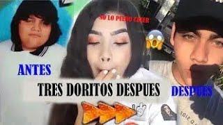 REACCIONANDO A 3 DORITOS DESPUÉS  Kenia Os