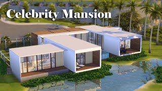 Celebrity Mansion  Stop Motion build  The Sims 4  NO CC