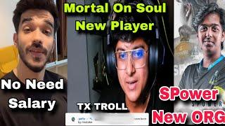 Mortal About Soul New Player Savage Reply TX Trollers Snax Sallary