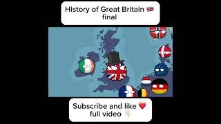 Countryballs - History of Great Britain part 9 #uk #history #britain  #polandball #countryballs #usa