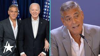 George Clooney REACTS To Joe Biden Stepping Down After His Viral Op-ed