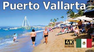 Puerto Vallarta México - 4K Walking Tour in 2024