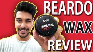 BEARDO HAIR WAX REVIEW  HOW TO USE HAIR WAX  HOW TO USE BEARDO HAIR WAX  2018