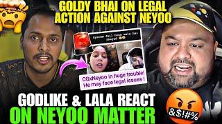 Goldy Bhai Angry React On Neyoo Matter  GodLike & Lala On Neyoo Matter #godlike #godl #neyoo