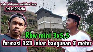 Rbw mini 3x55.2 lantai sangat sederhana tata ruang dan pormasi tweter 323