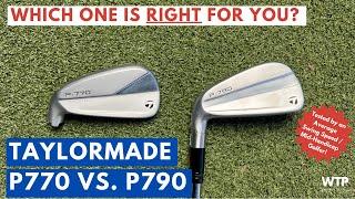 TAYLORMADE P770 VS. TAYLORMADE P790 IRONS Which One Is Right For You?