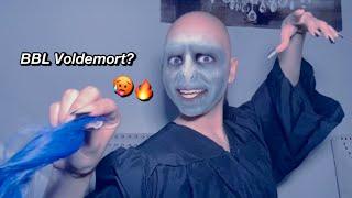 ASMR Voldemort plays with your hair in the back of class 🫶