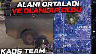 ALANI ORTALARSA NE Mİ OLUR ?   KAOS TEAM PUBG MOBİLE