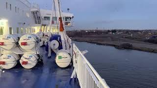 Newcastle-Ijmuiden DFDS King Seaways Januari 2023