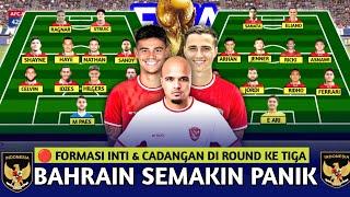 JUJUR PUBLIK  BANGGA MELIHAT INI. LINE UP TERMAHAL TIMNAS INDONESIA VS BAHRAIN DIPUTARAN KE TIGA