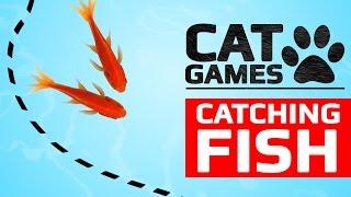 CAT GAMES - CATCHING FISH ENTERTAINMENT VIDEOS FOR CATS TO WATCH