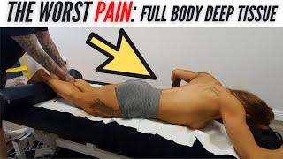 ASMR DEEP TISSUE FULL BODY WORST PAIN