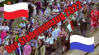 Der Stabenumzug 2022 - am Reimlinger Tor