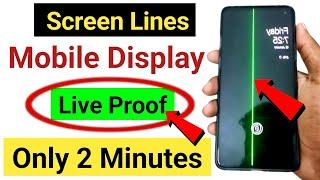 display single line Problem  screen line problem  display green line problem solution  2024