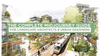The COMPLETE Midjourney Guide for Landscape Architects and Urban Designers Become a PRO