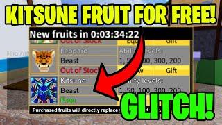 PERMANENT KITSUNE FRUIT FOR FREE