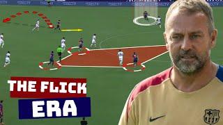 How Flick Is Solving Problems At Barca  Tactical Analysis  Barcelona 2-2 AC Milan