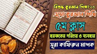 কুরআন শিক্ষা ৫ম ক্লাস   হরকতের পরিচয় ও ব্যবহার  Learning Of Quran 5th Class  One to One School