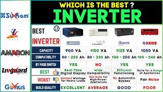  Best Inverter for Home 2024 Luminous vs Microtek vs V-Guard vs Exide - Top Brands Compared