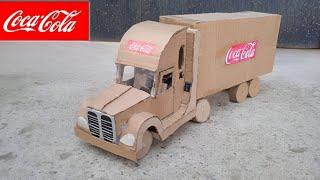 Тот самый Грузовик Coca Cola Из картона Как сделать Грузовик Кока кола из картонаK.Master