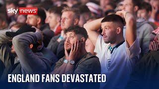 Euro 2024 England fans devastated after Spain win final