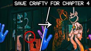 What if we save CRAFTYCORN with DOGDAY? CraftyCorn goes to Chapter 4 - Poppy Playtime Chapter 3