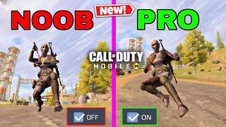 TOP 10 BEST SETTINGS IN COD MOBILE BATTLE ROYAL  BR SETTINGS CODM S2 2024